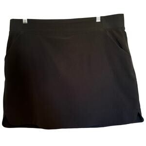 32 degrees cool skort black size XL